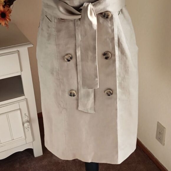 INC International Concepts Linen Dress - Picture 3 of 13